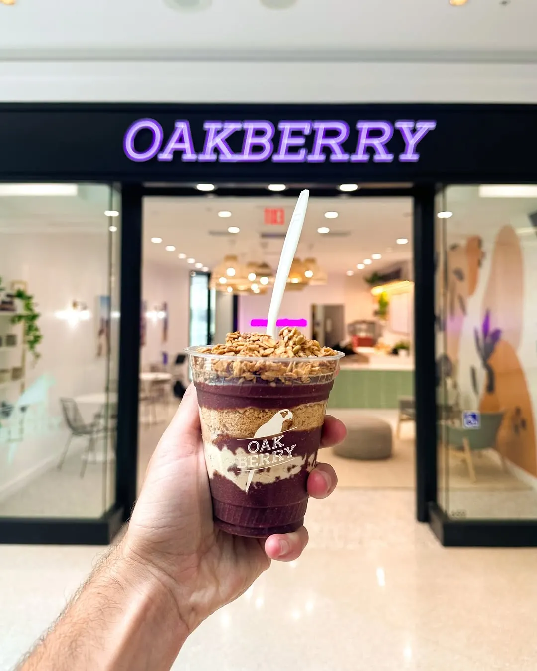 OAKBERRY-butikken Fisketorvet set udefra