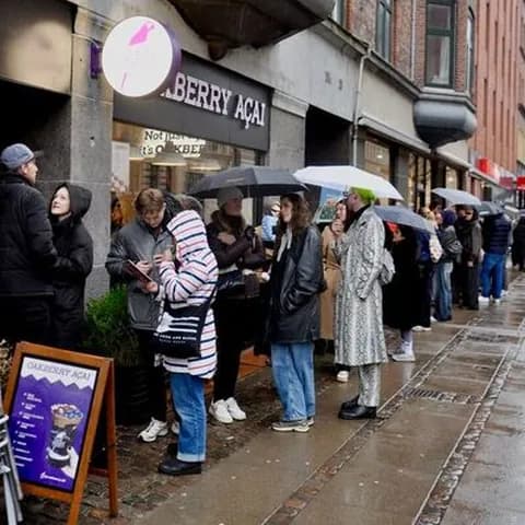 OAKBERRY-butikken Østerbro set udefra